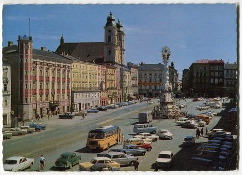 Linz donau hauptplatz vw - ak, linz/donau,hauptplatz,vw