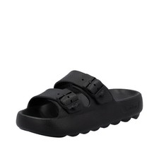 Rieker EVA Pantolette Schwarz