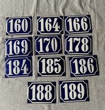 Vintage Alte Hausnummer