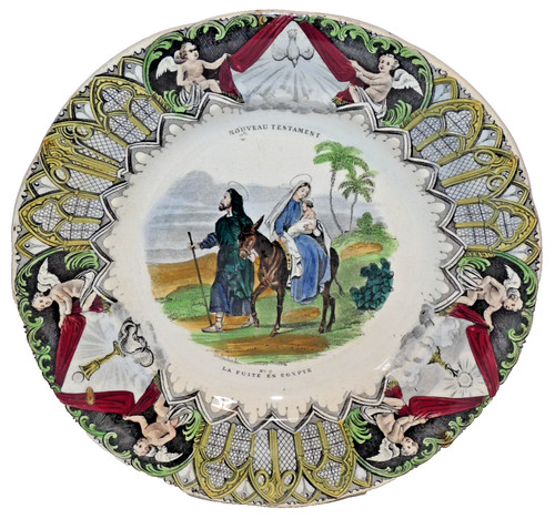 Teller antik creil et - teller,