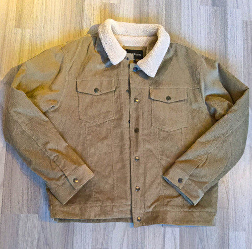 Herren truckerjacke beige - herren,