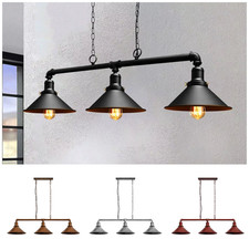 E27 3-Flammige Metall Rohr