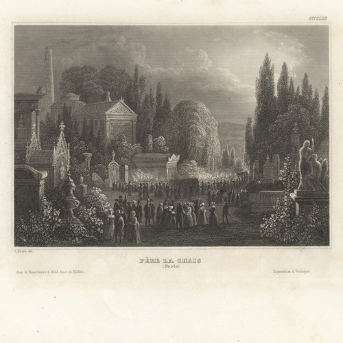 Paris pere chais friedhof - paris,