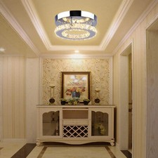 Ø16cm Kristall Kronleuchter Deckenlampe Deckenleuchte Lüster klassisch Flur Wohn