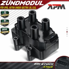 Zündspule Zündmodul für Opel Astra F G Omega B Vectra A B Calibra 1.8L 2.0L