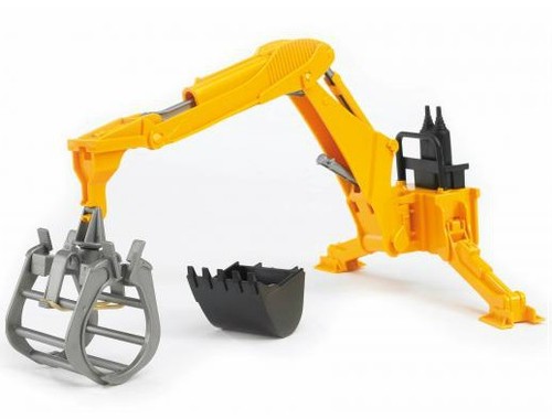 Bruder heckbagger bagger 02301 - bruder,