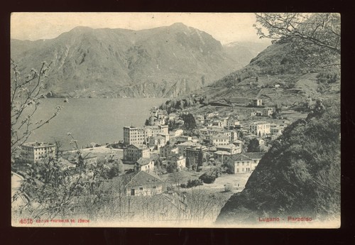 Lugano paradiso 1906 - ak,