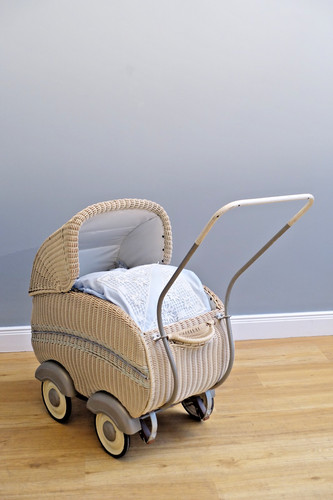 Puppenwagen 50er jahre - puppenwagen,