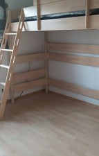 Paidi FLEXIMO Betterhöhung 183 cm mit schräger Griffleiter, Birke massiv