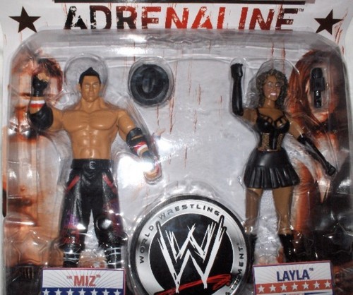 Wwe miz layla - miz, figuren
