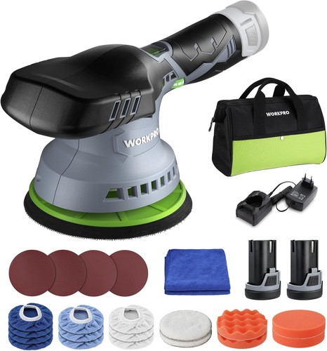 Workpro 12v 150mm exzenter - workpro,