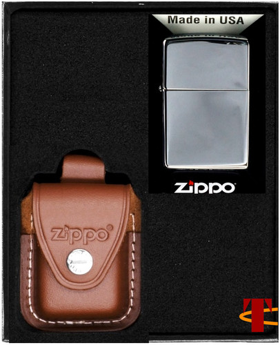 Zippo feuerzeug set chrom - zippo®,