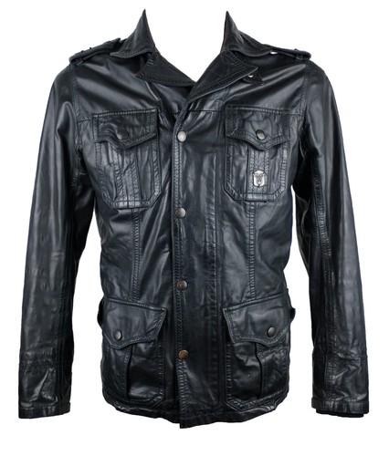 Diesel lederjacke m herren - m,