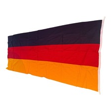 Alte Deutsche Flagge / Fahne - Bonner Fahnenfabrik Bonn - Stoff / 195x76cm