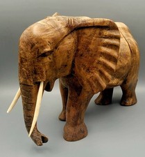 Vintage Elefanten Skulptur