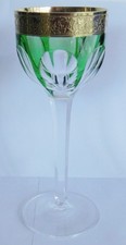 Edles Weinglas Moser grün