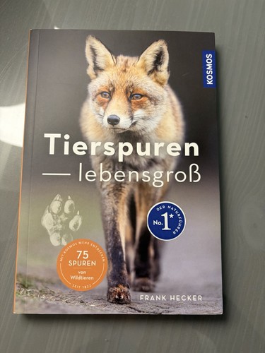 Tierspuren lebensgroß - tierspuren,