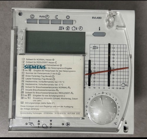 Siemens heizungsregler rvl480 - siemens,