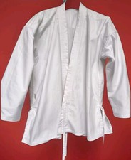 KAMPFSPORTANZUG "BUDO SPORT" WEIß 100% BAUMWOLLE TIGER GRÖßE 5/180