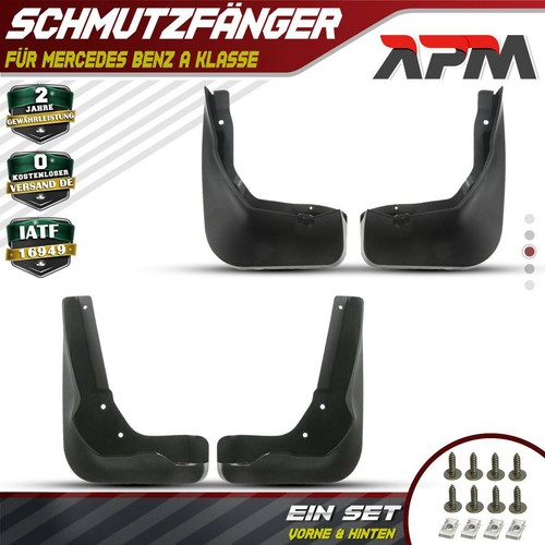 Schmutzfänger vorne - 4x, +