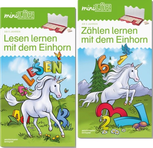 Minilük set zählen und - und, lesen