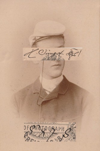 Cdv studentika kösener - cdv,
