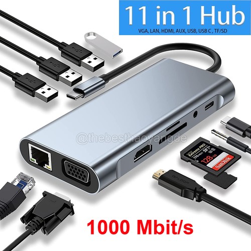 Usb hub 1 adapter 4k - adapter,