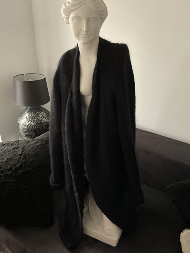 Strickmantel damen schwarz - strickmantel-,