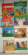 8 Stück Jesus Religiöse Gebete Taschenbücher Pixi Bücher Set Konvolut ab 3 Jahre