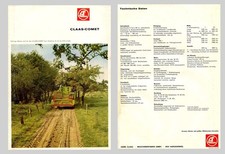CLAAS COMET Mähdrescher Original 1967