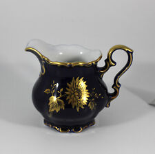 Lindner 87 Jeannette, Milchkännchen 0,20 L. Echt Cobalt Gold, Handarbeit