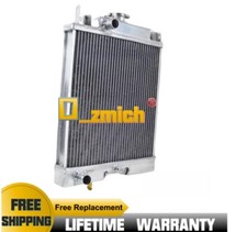2 Row aluminum radiator FOR SUZUKI SWIFT GTI 1.0/1.3/1.6 1989 90 91 92 93 1994