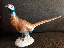 Porzellanfigur Tierfigur Fasan