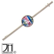 925 Rheinkiesel Sterling Silber Brosche silver brooch rhinestone