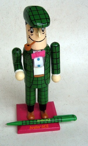 Nick knatterton werbefigur - nick,