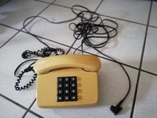 Post Telefon Tastentelefon Beige  Post  Retro Vintage  Sammler