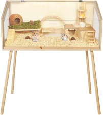 Großer Holz-Hamsterkäfig mit