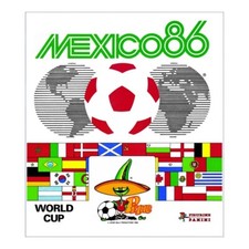PANINI 1986 WM Mexiko Stickeralbum alle Sticker komplett Stickerheft Heft Buch