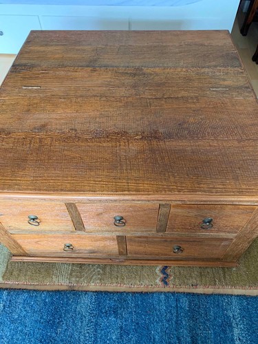 Teak holz truhe unikat - unikat, und