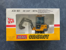 Sammlermodell JCB 801 Minibagger-aus Druckgussmetall - neu und unbespielt in OVP