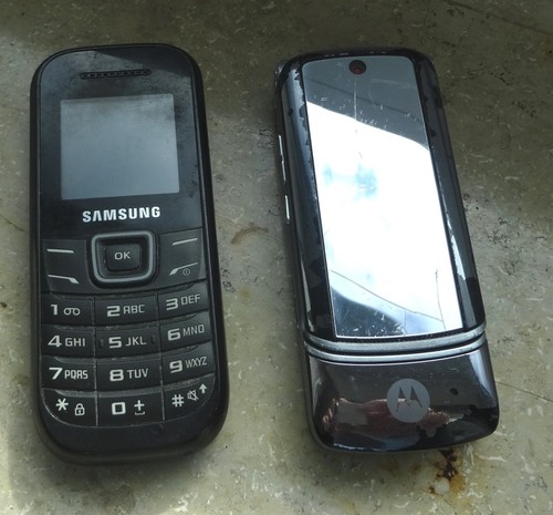 Motorola krzr silber klapp - k1,