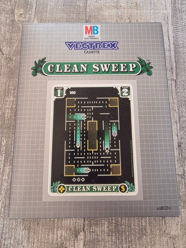 Vectrex clean sweep - vectrex,