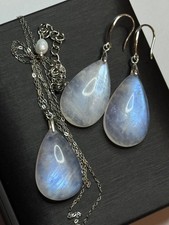 Set Kette Anhänger Ohrringe