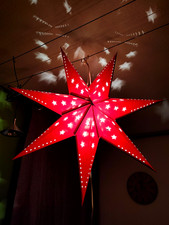 Papierstern Lampe Sternenlicht