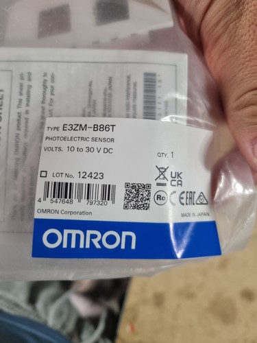 Omron e3zm b86t lichtschranke - omron, e3zm-b86t