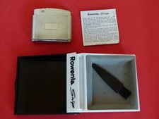 Sammlerstück ungezündet Rowenta Benzin Feuerzeug Pinsel in OVP Box  top Funktion