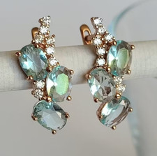 Glamouröse Luxus Damen Creole