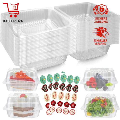Cupcake boxen stück klare - 50,
