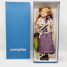 Zwergnase Puppe Lille mit Tulpe limitiert 250 aus 2002 55 cm