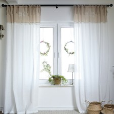 FLORA 2x145x250 Vorhänge